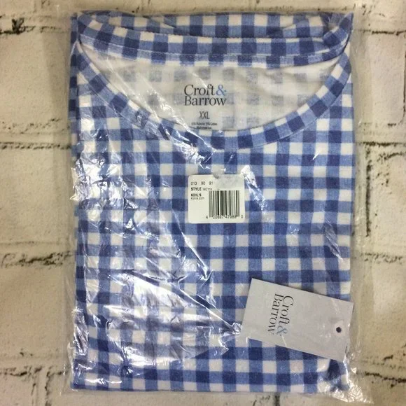 Croft & Barrow Lightweight French Terry Top XXL - Picture 3 of 5